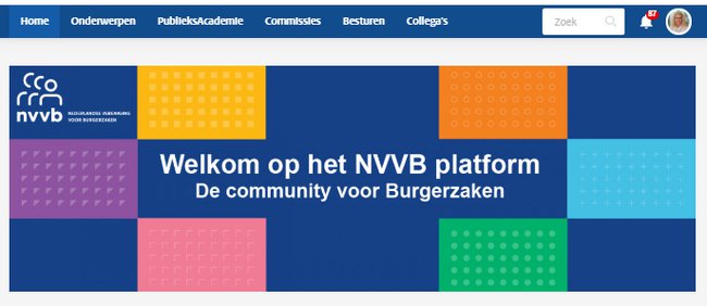 Oproep beheerders en praktijkvoorbeelden NVVB Platform