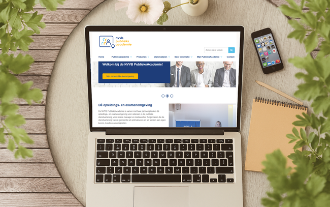 Nieuwe website van de NVVB PublieksAcademie is live!